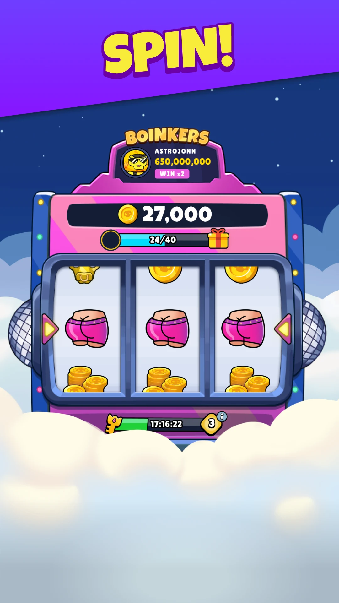 Boinkers: Spin, Raid & Loot screenshot